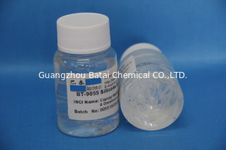Highly transparent silicone Elastomer gel for skincare and 	make-up products BT-9055
