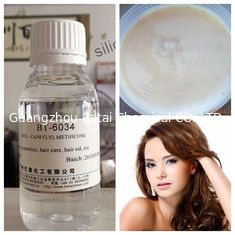 Fluid Caprylyl Methicone For Skin Care , Dimethicone For Hair