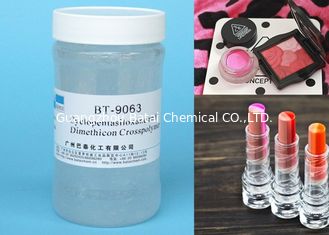 BT-9063 Colorless silicone Elastomer Blend , Cosmetics Raw Materials Be Used For Sun Protection Product