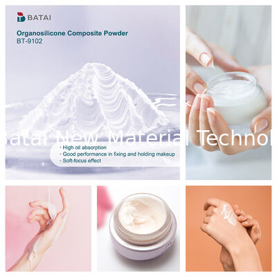 12 Micron Silicone Rubber Powder Vinyl PDMS Methicone Silsesquioxane Crosspolymer In Skin Care
