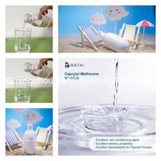 Excellent spreadability Caprylyl Methicone for Viscosity 25C mPa·s 3-8 and Characteristics