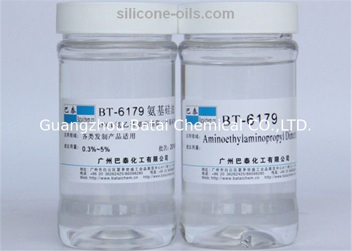 High Smoothness Amino Modified silicone Oil 99.9% Effective Composition