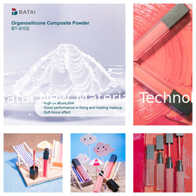12 Micron Silicone Rubber Powder Vinyl PDMS Methicone Silsesquioxane Crosspolymer In Skin Care