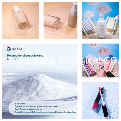 5±2 μm spherical polysiloxane polymer/ Polymethylsilsesquioxane TDS BT-9273/Skin care product/Organic powder