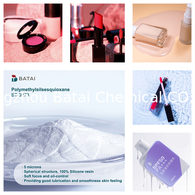 5±2 μm spherical polysiloxane polymer/ Polymethylsilsesquioxane TDS BT-9273/Skin care product/Organic powder