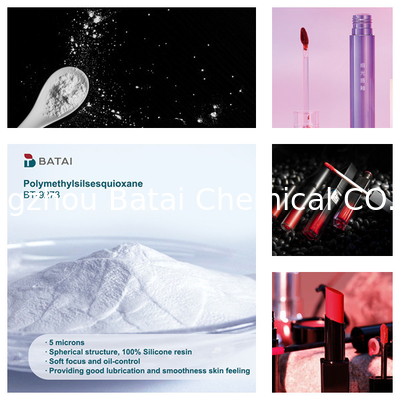 High-Purity Polymethylsilsesquioxane Powder (CAS 68554-70-1) for Matte Cosmetics