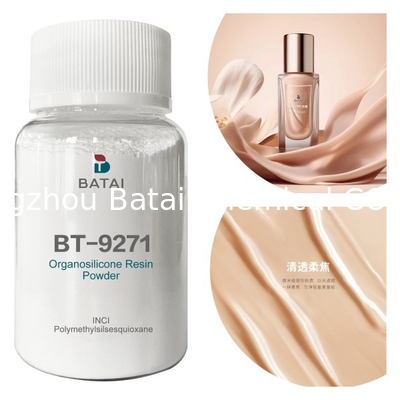 Cosmetic Grade Polymethylsilsesquioxane High Purity Silicone Resin for Skincare &amp; Makeup / Bulk Supplier