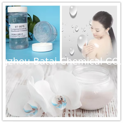TDS BT-9078 Cyclic Siloxane Type Addition Widely Applicable in Personal Care Product Formulas Daily Chemicals
