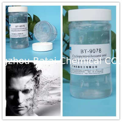 TDS BT-9078 Cyclic Siloxane Type Addition Widely Applicable in Personal Care Product Formulas Daily Chemicals