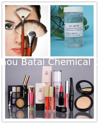 TDS BT-9078 Cyclic Siloxane Type Addition Widely Applicable in Personal Care Product Formulas Daily Chemicals