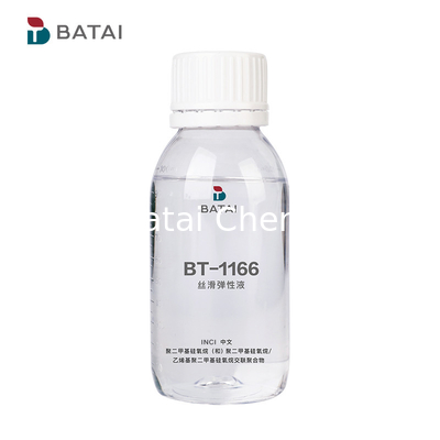 BT-1166 High Molecular Weight PDMS and Organosilicone Polymer Mixture Daily Chemicals with Wire-drawing Effect/Hair care oil