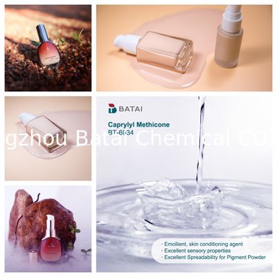 Transparent Liquid Caprylyl Methicone INCI Name Included widely use in Foundation and sunscreen