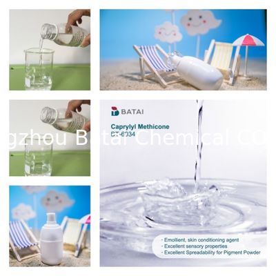 Excellent spreadability Caprylyl Methicone for Viscosity 25C mPa·s 3-8 and Characteristics