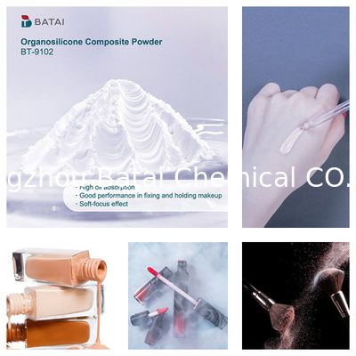 Vinyl Dimethicone／Methicone Silsesquioxane Crosspolymer BT-9102 Organosilicone Composite Powder Solid (White powder) 8.0 ~ 12.0μm for Cosmetics