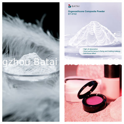 Vinyl Dimethicone／Methicone Silsesquioxane Crosspolymer BT-9102 Organosilicone Composite Powder Solid (White powder) 8.0 ~ 12.0μm for Cosmetics