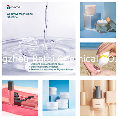 Solubilizing Silicone INCI Caprylyl Methicone Octyltrimethicone with Good Spreadability for Foundation