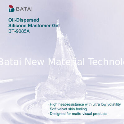 D5-Free Silicone Elastomer Gel with Matte Finish for Lip Mud