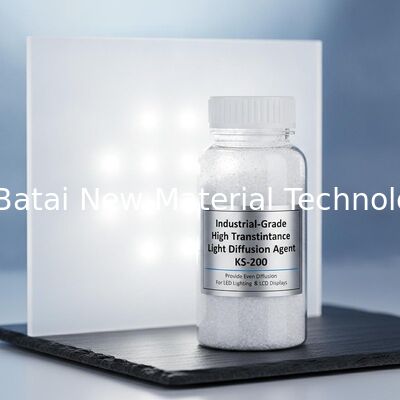 Industrial-Grade High Light Transmittance Silicone Polymer Resin Powder for Even Diffusion in LED Lighting & LCD Displays